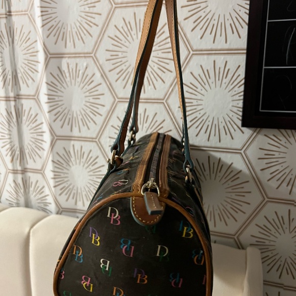 Dooney & Bourke Multicolor Monogram Shoulder Bag - Picture 3 of 6